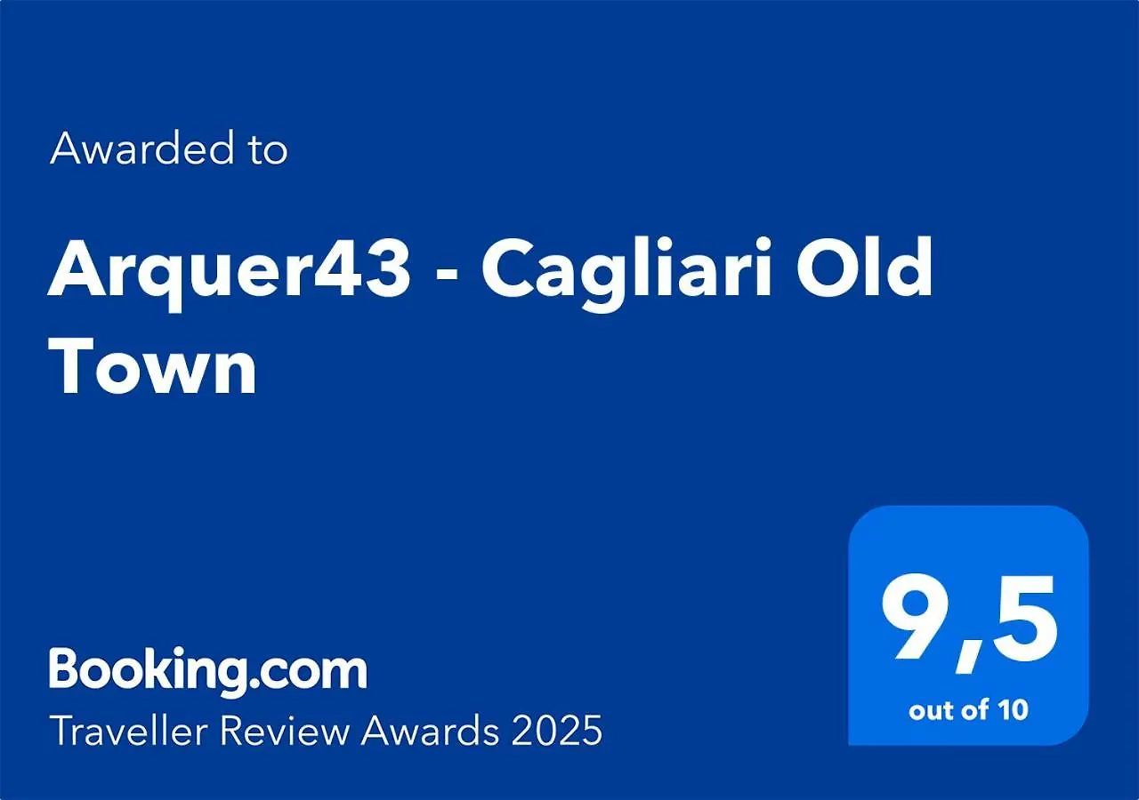 Arquer43 - Cagliari Old Town - Appartamento 1 Camera Da Letto - 4 Persone 0*,